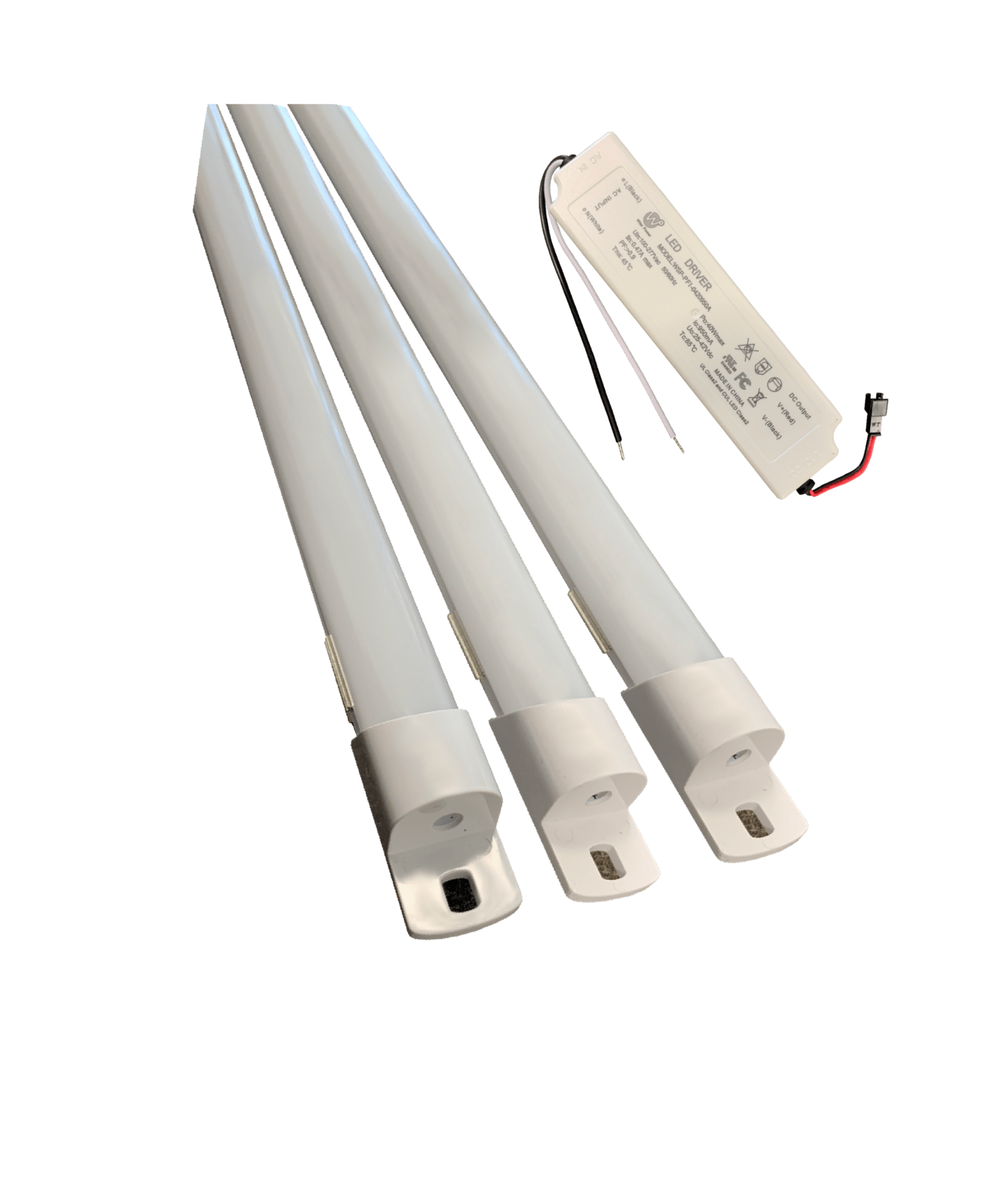 Green Ignite 24W 3-Lamp 3500K Strip Kit With Frosted Covers