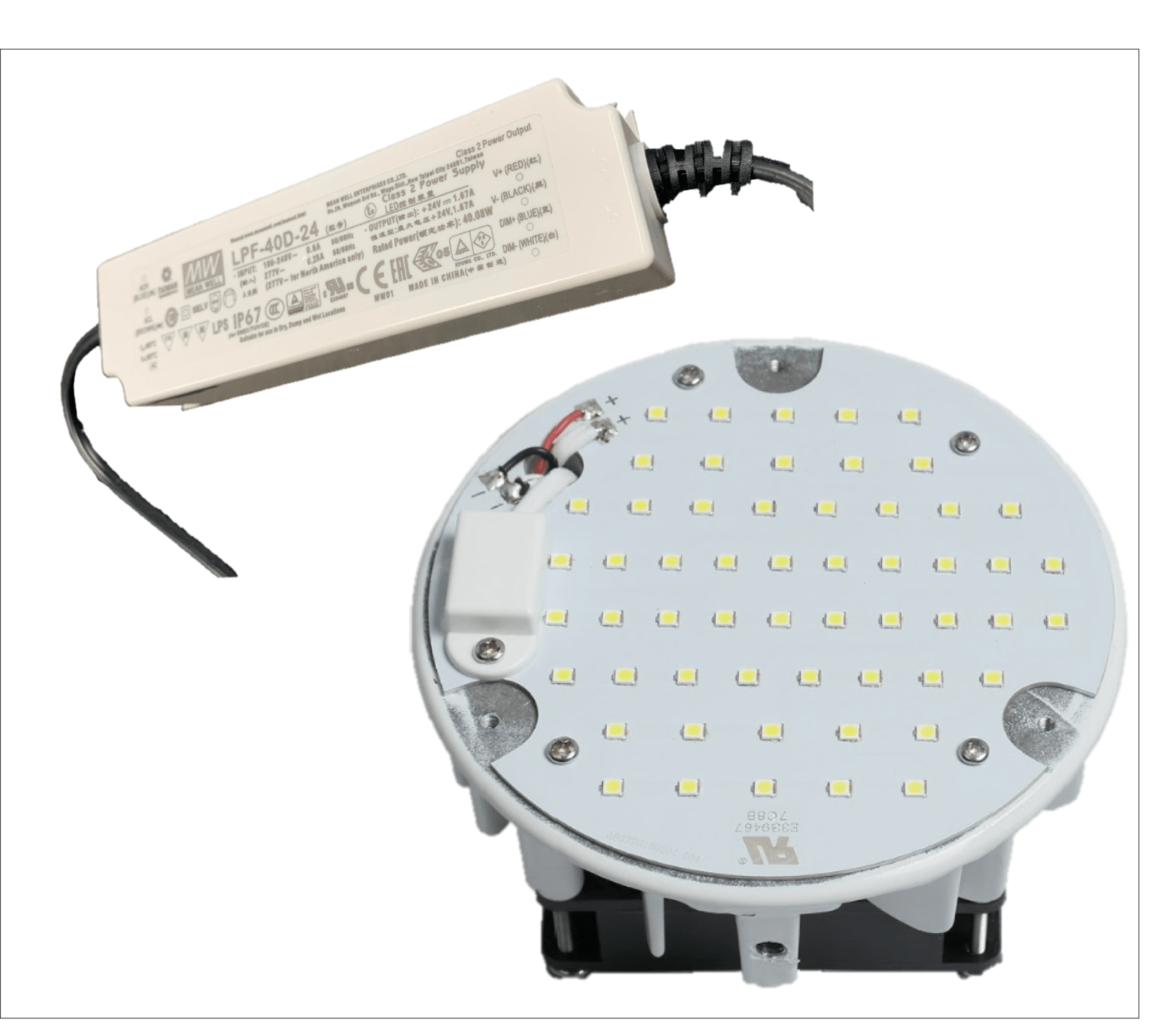 Green Ignite 60W 4000K LED Retrofit Kit With E39 Base Adapter