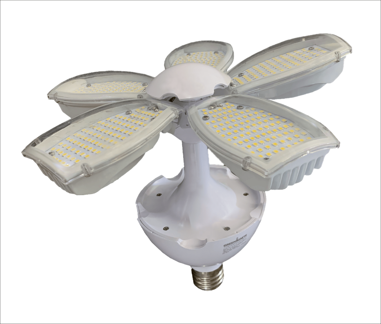 Green Ignite 60W LED Adjustable Omni/ High Bay HID 5000K Replacement Light With E26 Base