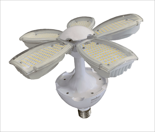 Green Ignite LED Adjustable Omni/ High Bay HID 5000K Replacement Light With E39 Base