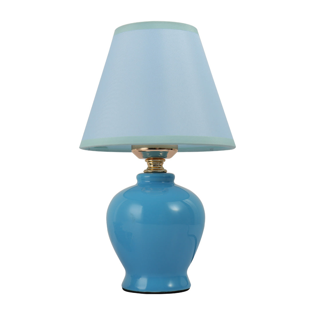 Highlight USA Modern Mini 1-Light Blue Table Lamp