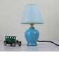 Highlight USA Modern Mini 1-Light Blue Table Lamp