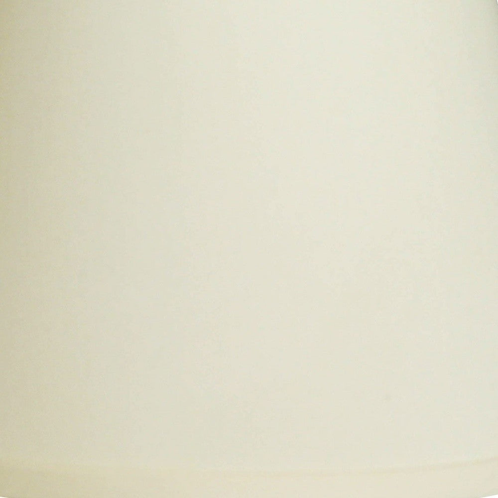 HomeRoots 10" Hardback Empire No Slub Lampshade in Ivory Finish