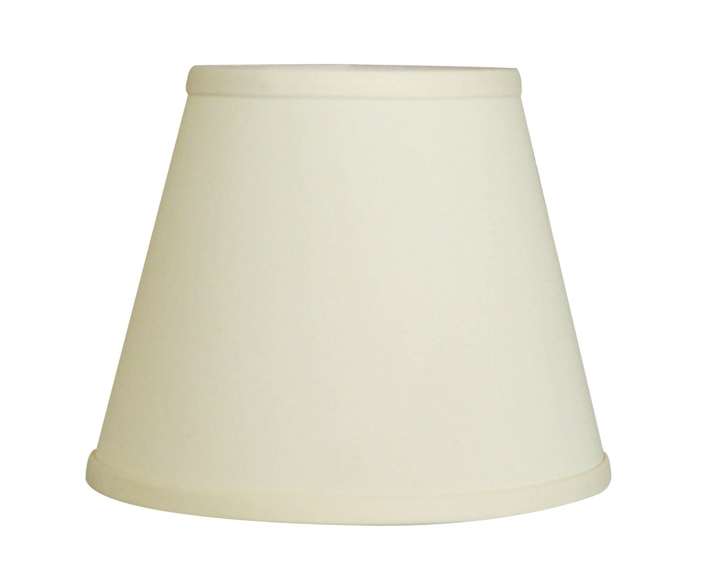 HomeRoots 10" Hardback Empire No Slub Lampshade in Ivory Finish