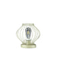 HomeRoots 10” Industrial Metal Open Cage Table Lamp in Gold Finish