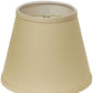 HomeRoots 10" Parchment Hardback Empire Linen Lampshade in Beige Finish