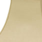 HomeRoots 10" Parchment Premium Square Bell Slanted Linen Lampshade in Beige Finish