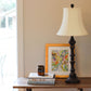 HomeRoots 10" Premium Bell No Slub Lampshade in Ivory Finish