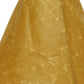 HomeRoots 10" Slanted Empire Crinkle Oil Paper Lampshade in Brown Finish