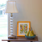 HomeRoots 10" Slanted Square Bell Monay Shantung Lampshade in White Finish