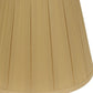 HomeRoots 11" Primrose Slanted Crimped Box Shantung Lampshade in Camel Finish