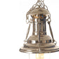 HomeRoots 11.5" x 11.5" x 54" Industrial Pendant Lamp in White Finish