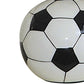 HomeRoots 12" Ceramic Soccer Shaped Table Lamp With White Shade