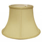 HomeRoots 12" Drum Monay Shantung Lampshade in Antique White Finish