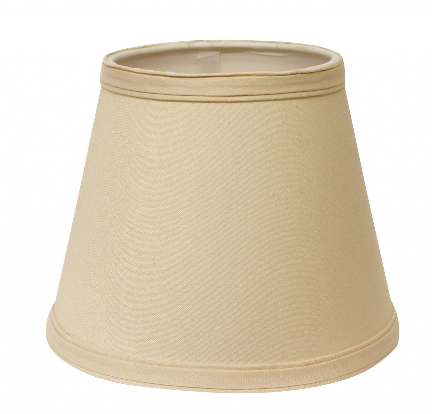 HomeRoots 12" Hardback Empire SlantedSlanted No Slub Lampshade in Slate Grey Finish