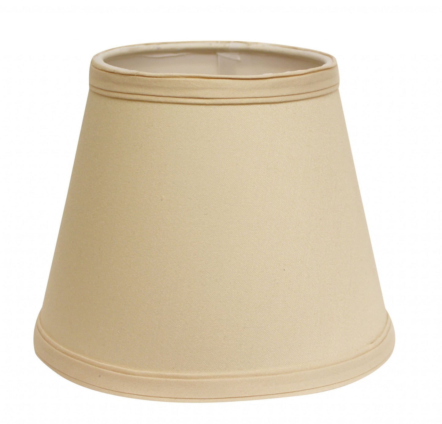 HomeRoots 12" Hardback Empire SlantedSlanted No Slub Lampshade in Slate Grey Finish