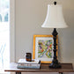 HomeRoots 12" Premium Bell Monay Shantung Lampshade in White Finish