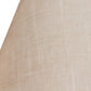 HomeRoots 12" Premium Empire Slanted Linen Lampshade in Light Wheat Finish