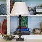HomeRoots 12" Premium Empire Slanted Linen Lampshade in White Finish