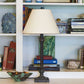 HomeRoots 12" Premium Empire Slanted No Slub Lampshade in Ivory Finish