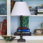 HomeRoots 12" Premium Empire Slanted No Slub Lampshade in White Finish