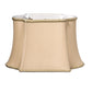 HomeRoots 12" Premium Oblong Shantung Lampshade in Vintage Gold Finish