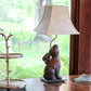 HomeRoots 12" Premium Square Bell Slanted No Slub Lampshade in Ivory Finish