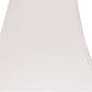 HomeRoots 12" Squre Bell No Slub Lampshade in White Finish