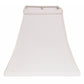 HomeRoots 12" Squre Bell No Slub Lampshade in White Finish
