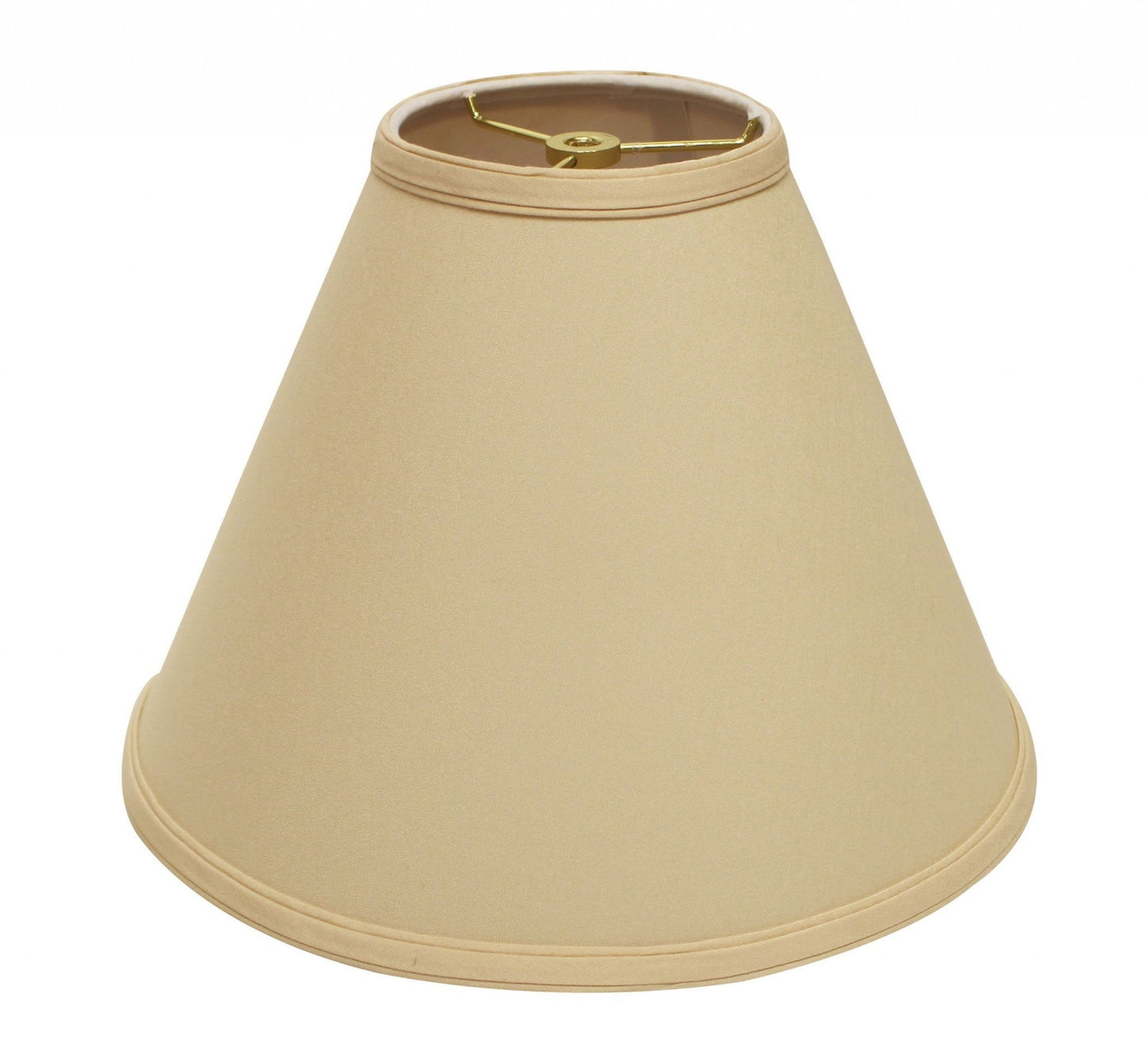 HomeRoots 13" Deep Cone No Slub Lampshade in Slate Grey Finish