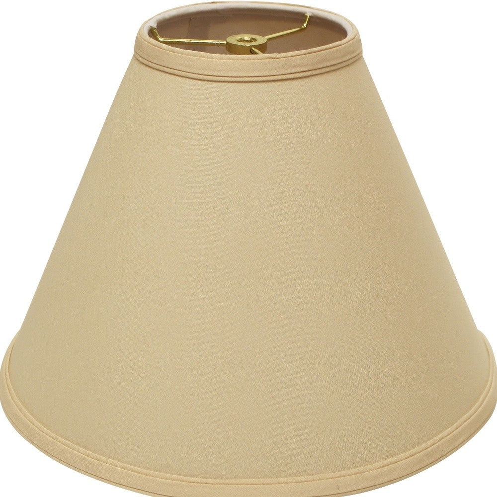 HomeRoots 13" Deep Cone No Slub Lampshade in Slate Grey Finish