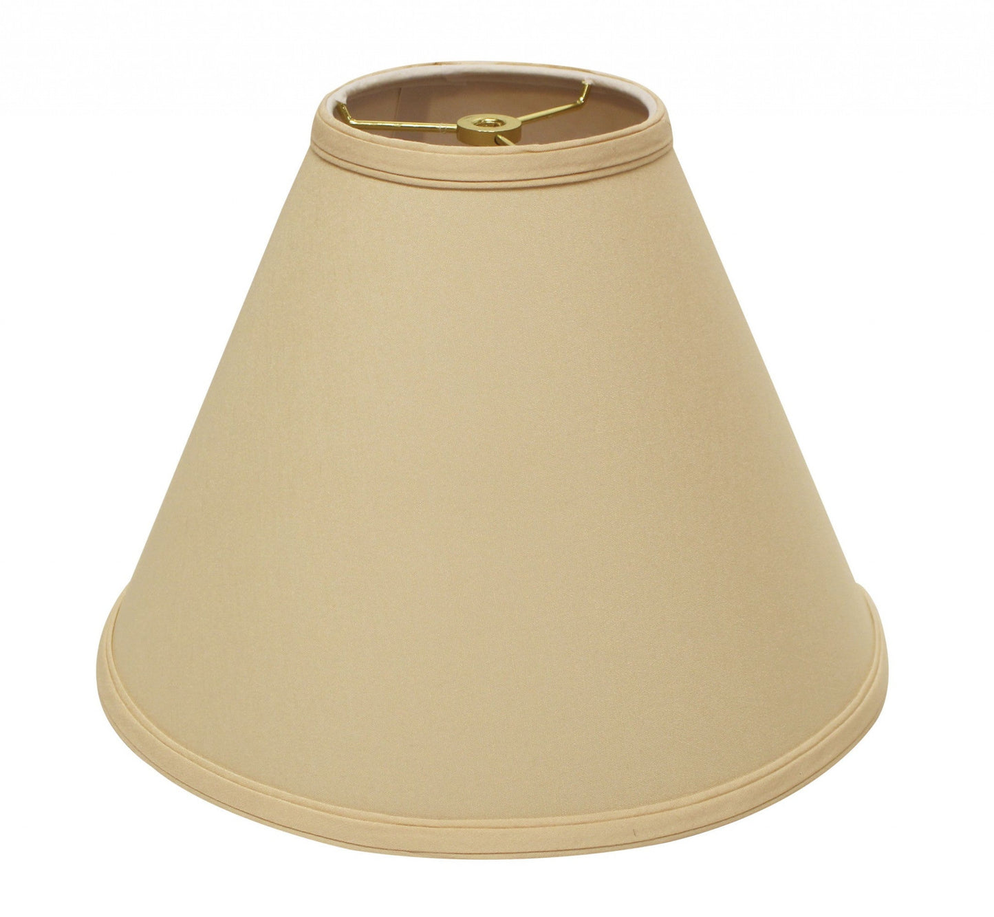 HomeRoots 13" Deep Cone No Slub Lampshade in Slate Grey Finish