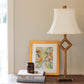 HomeRoots 13" Reversed Oval Monay Shantung Lampshade in White Finish
