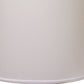 HomeRoots 13" Throwback Drum No Slub Lampshade in White Finish