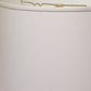 HomeRoots 13" Throwback Drum No Slub Lampshade in White Finish