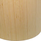 HomeRoots 14" Inherent Slanted Drum Raw Silk Lampshade