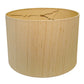 HomeRoots 14" Inherent Slanted Drum Raw Silk Lampshade