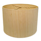 HomeRoots 14" Inherent Slanted Drum Raw Silk Lampshade