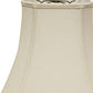HomeRoots 14" Inherent Slanted Square Bell Linen Lampshade