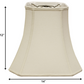 HomeRoots 14" Inherent Slanted Square Bell Linen Lampshade