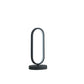 HomeRoots 14" Metal LED Table Lamp in Black Finish