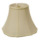 HomeRoots 14" Octagon Monay Shantung Lampshade in Ivory Finish