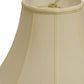 HomeRoots 14" Octagon Monay Shantung Lampshade in Ivory Finish