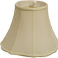 HomeRoots 14" Octagon Monay Shantung Lampshade in Ivory Finish