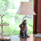 HomeRoots 14" Parchment Premium Square Bell Slanted Linen Lampshade in Beige Finish