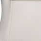 HomeRoots 14" Premium Oblong Shantung Lampshade in Cream Finish