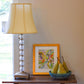 HomeRoots 14" Premium Octagon Monay Shantung Lampshade in Antique White Finish