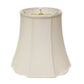 HomeRoots 14" Premium Octagon Monay Shantung Lampshade in White Finish