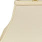 HomeRoots 14" Rectangle Bell No Slub Lampshade in Ivory Finish