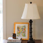 HomeRoots 14" Slanted Empire Monay Shantung Lampshade in White Finish
